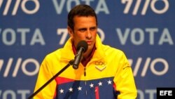 Foto de archivo del líder opositor venezolano, Henrique Capriles.