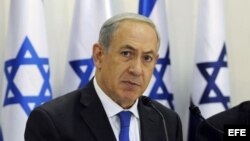 Foto de archivo del primer ministro israelí, Benjamin Netanyahu.