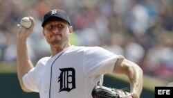 Max Scherzer de los Tigres de Detroit.